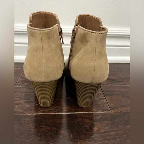 Old Navy Faux Suede Ankle Boots - Picture 7 of 7